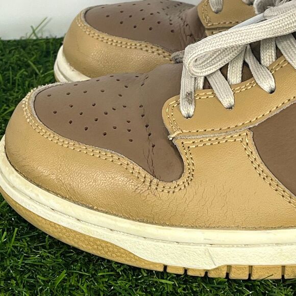 Nike Dunk Low Retro Shoes - Judge Grey / Two Toned Brown Men size 8 - Picture 2 of 10